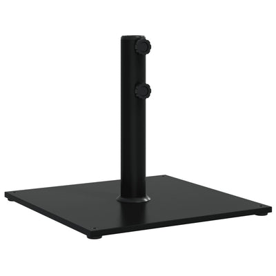 Base de parasol vidaxl pour les bâtons de Ø32 38 48 mm 17 kg carrés