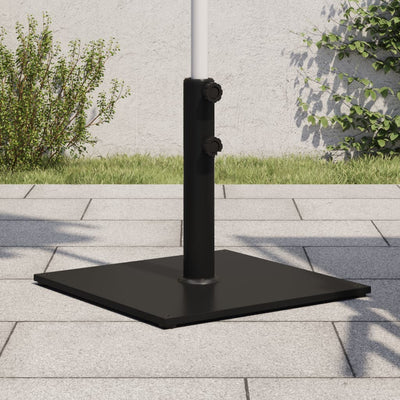 Base de parasol vidaxl pour les bâtons de Ø32 38 48 mm 17 kg carrés
