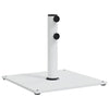 Base de parasol vidaxl pour les bâtons de Ø32 38 48 mm 17 kg carrés
