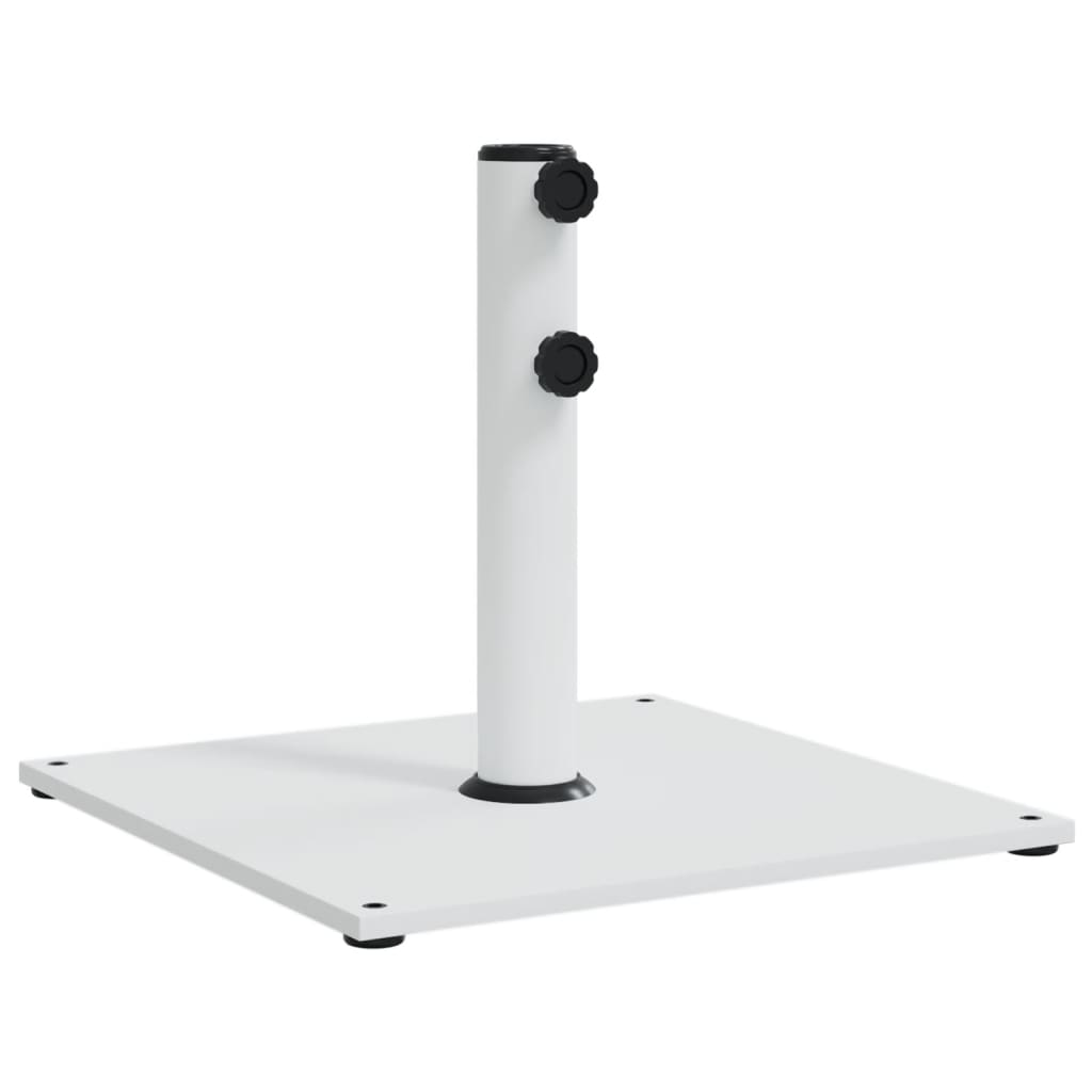 Base de parasol vidaxl pour les bâtons de Ø32 38 48 mm 17 kg carrés