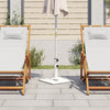 Base de parasol vidaxl pour les bâtons de Ø32 38 48 mm 17 kg carrés
