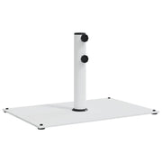 Base de parasol vidaxl pour les bâtons de Ø32 38 48 mm 15 kg rectangulaire - afbeelding 2