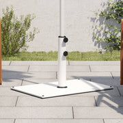Base de parasol vidaxl pour les bâtons de Ø32 38 48 mm 15 kg rectangulaire - afbeelding 1