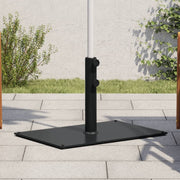 Base de parasol vidaxl pour les bâtons de Ø32 38 48 mm 15 kg rectangulaire - afbeelding 1