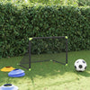 Vidaxl Children's Football Objectif pliable 90x64x64 cm noir