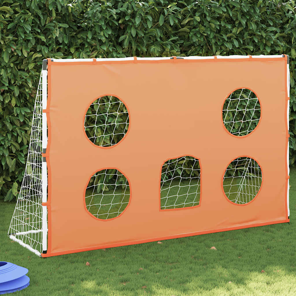 Vidaxl Children's Football Obt avec Target Mat et Ball 182x62x118 CM
