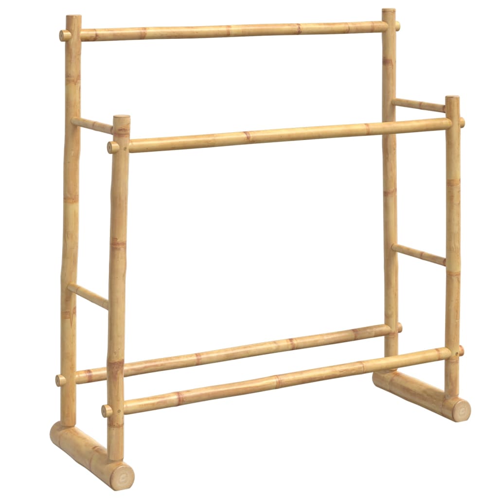 Rack de vêtements Vidaxl 100x30x100 cm de bambou