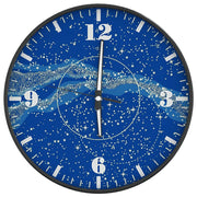Horloge murale vidaxl avec cadran et mains lumineuses Ø30 cm bleu - afbeelding 2