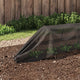 Vidaxl Grow Tunnel 300x50x48,5 cm en acier et en polyéthylène noir
