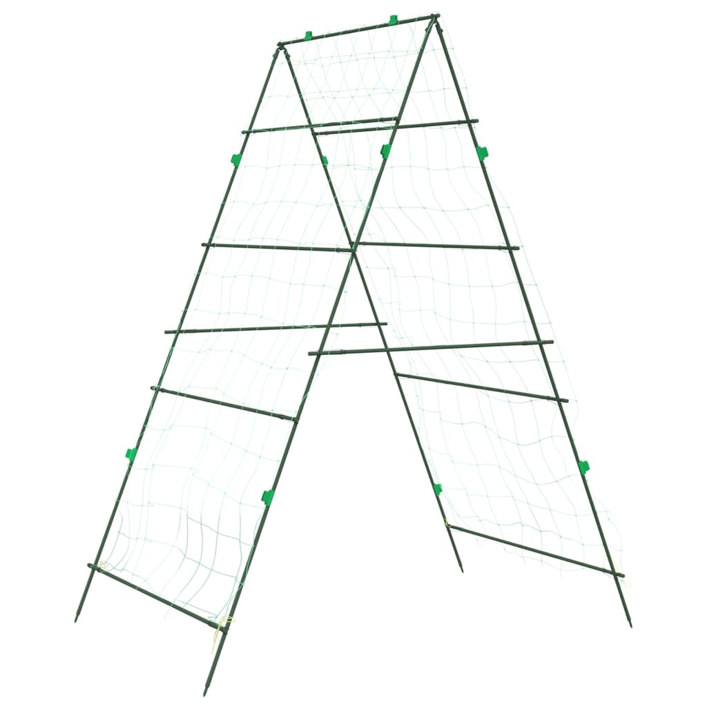 Vidaxl Plant Galling A-Frame 99x90x175.5 cm en acier