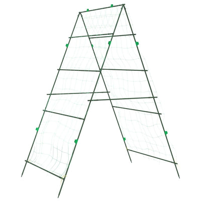 Vidaxl Plant Galling A-Frame 99x90x175.5 cm en acier
