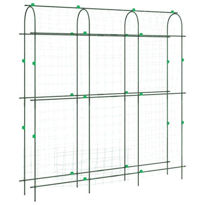 Rack d'escalade de végétal Vidaxl 181x31x182.5 cm en acier
