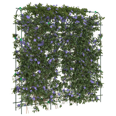 Rack d'escalade de végétal Vidaxl 181x31x182.5 cm en acier