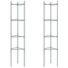 Vidaxl Tomate Cage 2 ST 154 cm en acier et polypropène