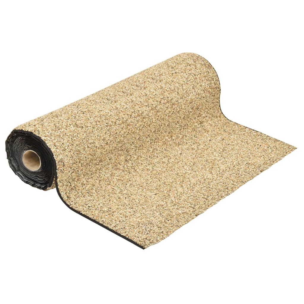 Vidaxx feuille de gravier 500x100 cm couleur sable naturel