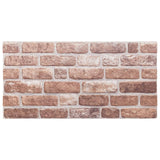 Panneaux muraux vidaxl 10 ST 3D 100x50 cm EPS Brown - afbeelding 2