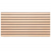 Panneaux muraux vidaxl 5 ST 3D 100x50 cm EPS Brown