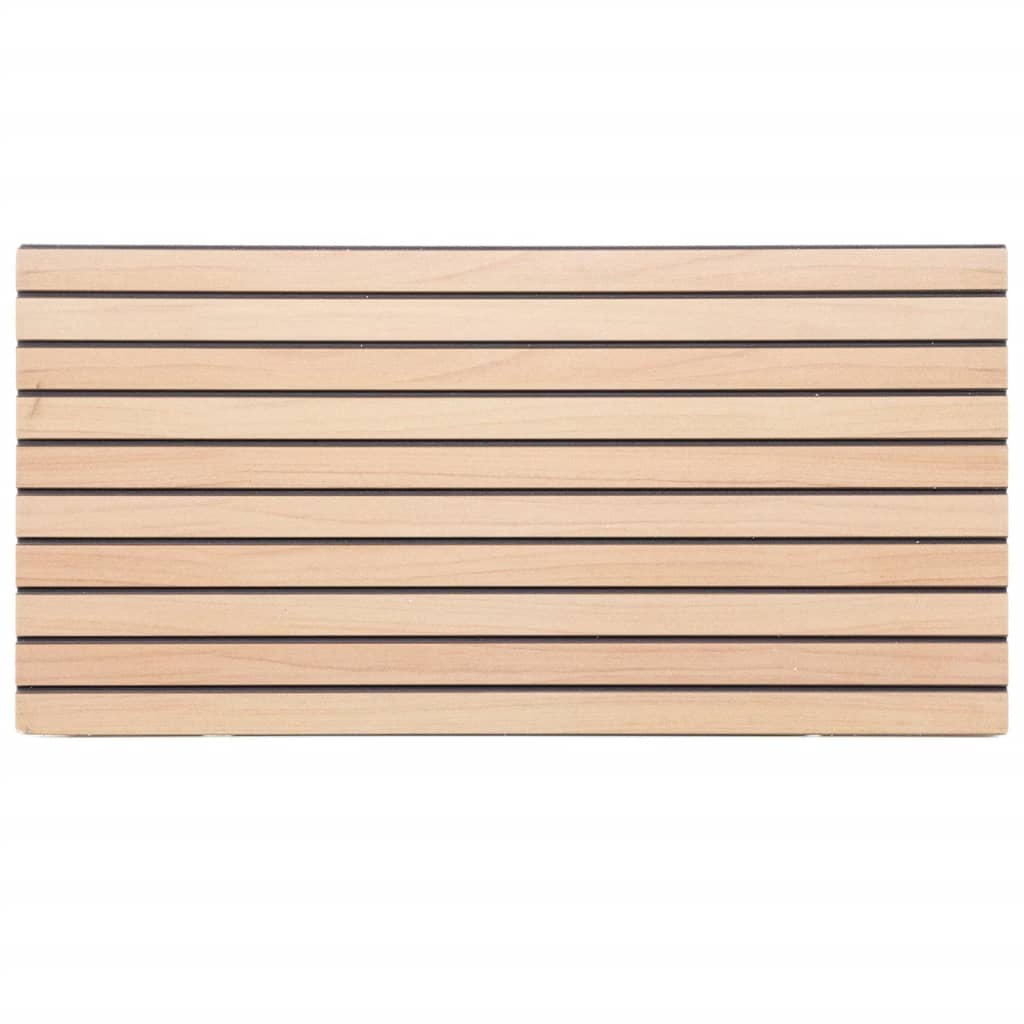 Panneaux muraux vidaxl 5 ST 3D 100x50 cm EPS Brown