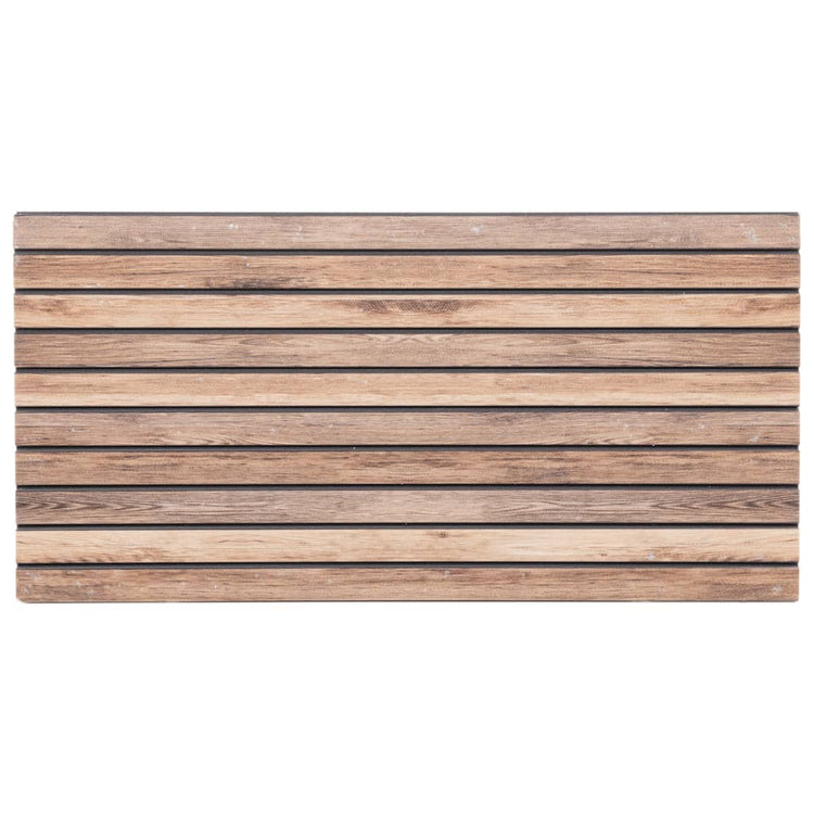 Panneaux muraux vidaxl 5 ST 3D 100x50 cm EPS brun clair