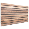 Panneaux muraux vidaxl 5 ST 3D 100x50 cm EPS brun clair