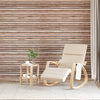 Panneaux muraux vidaxl 5 ST 3D 100x50 cm EPS brun clair