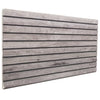 Panneaux muraux Vidaxl 5 ST 3D 100x50 cm EPS Gray