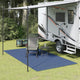 Tapis de tente Vidaxl 4x2 m bleu