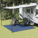 Tapis de tente VidaXL 3x3 m bleu