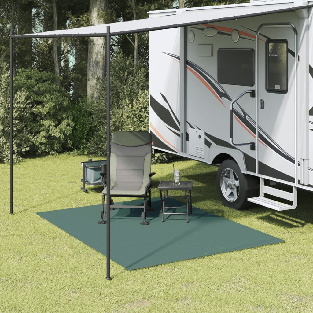 Tapis de tente Vidaxl 2,5x2 m vert