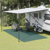Tapis de tente Vidaxl 5,5x2,5 m vert