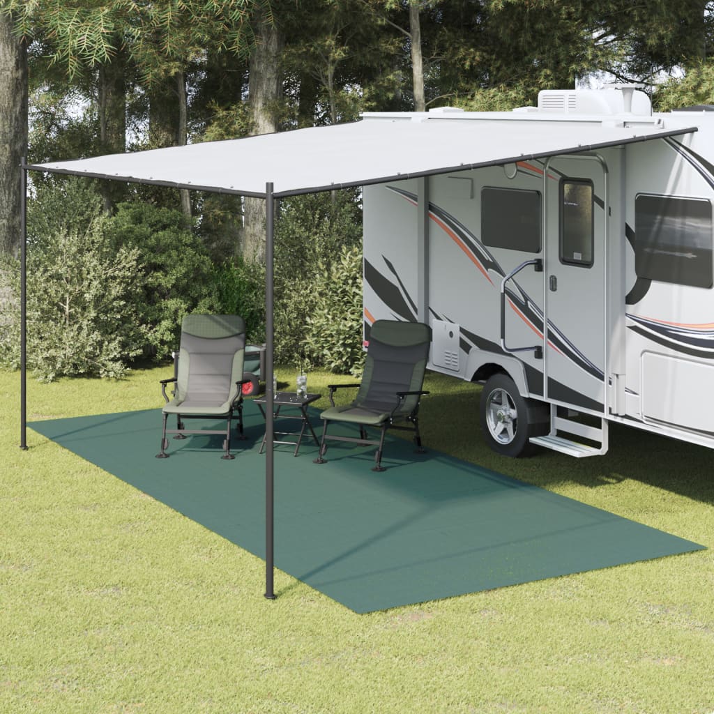 Tapis de tente Vidaxl 6x2,5 m vert