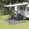 Tapis de tente Vidaxl 3x2,5 m gris clair