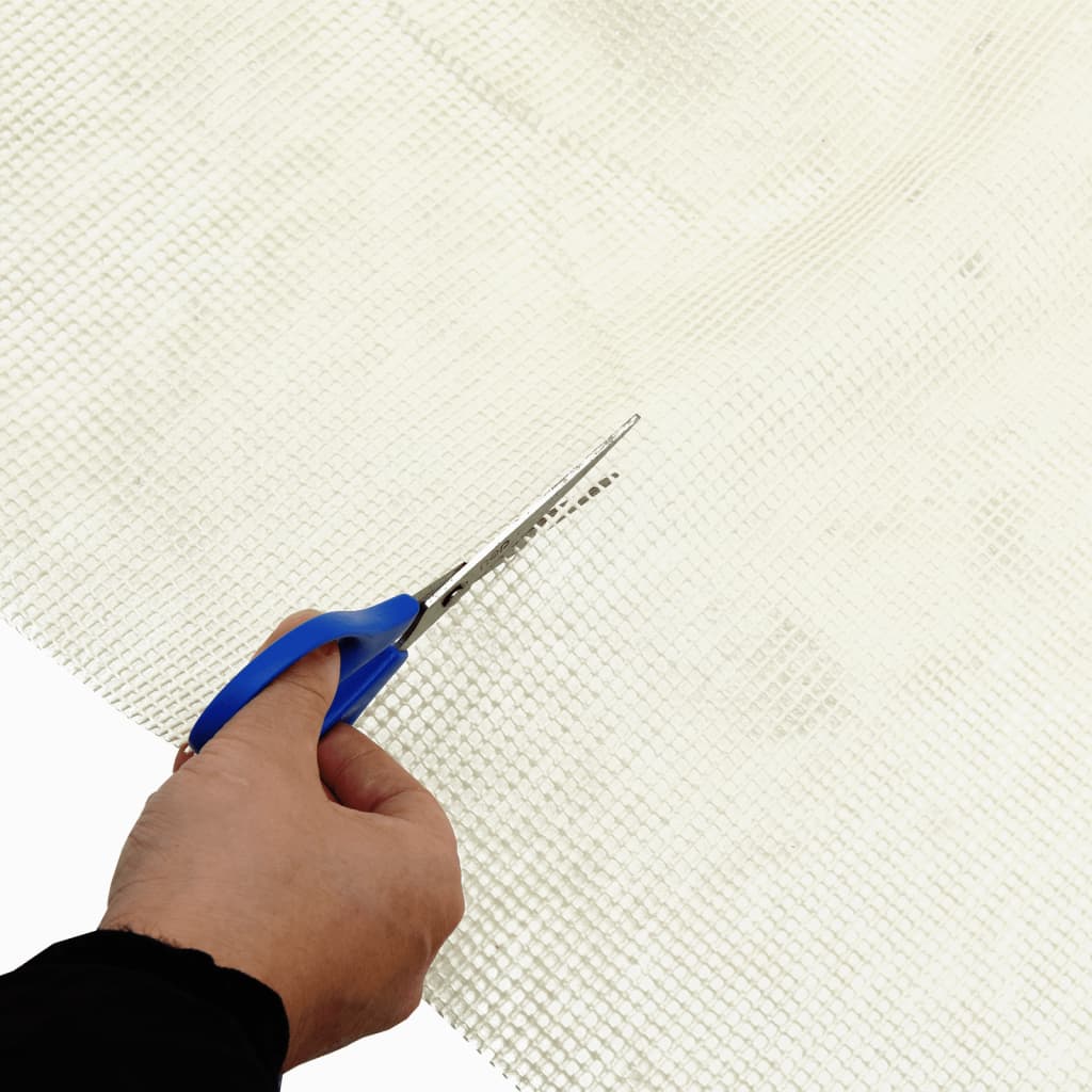 Tapis de tente Vidaxl 5x2,5 m crème -colored