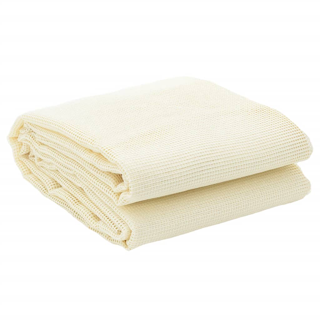 Tapis de tente vidaxl 5,5x2,5 m crème colorée