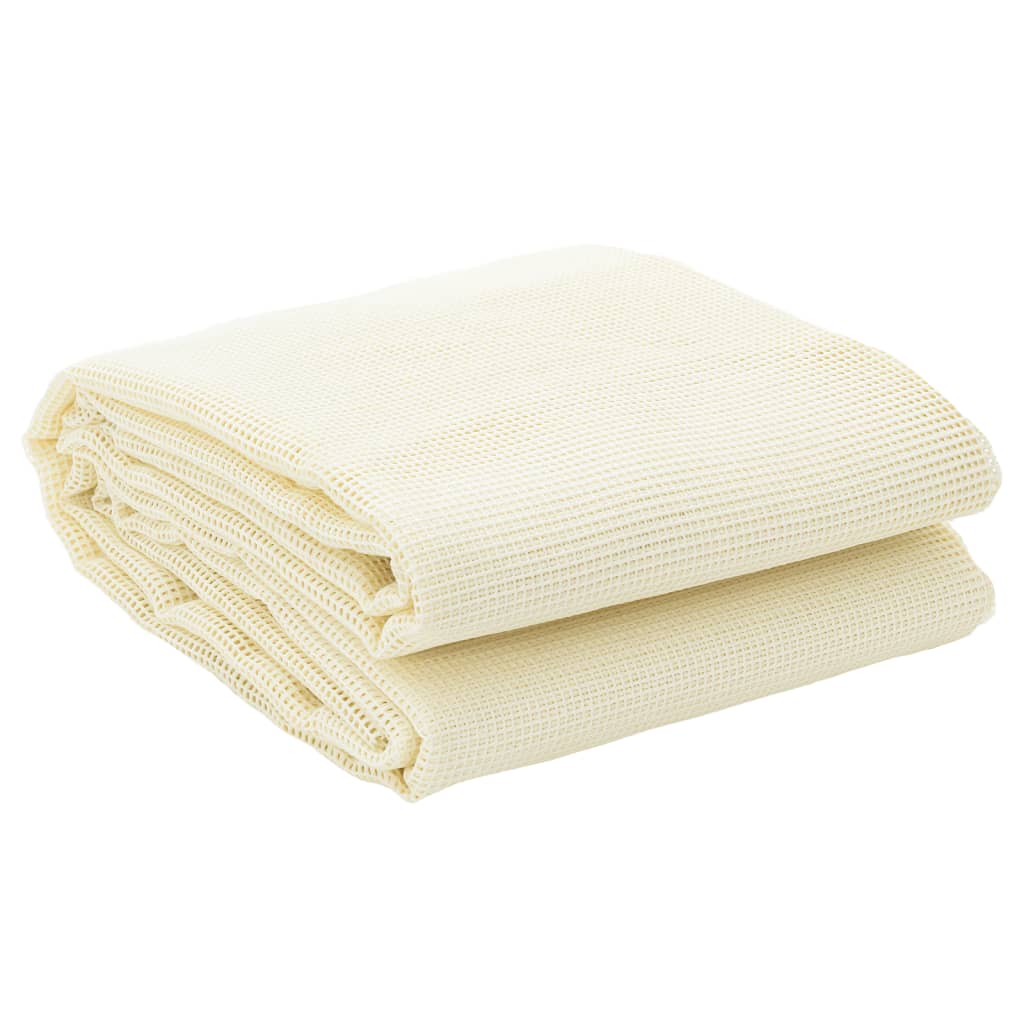 Tapis de tente vidaxl 3x3 m crème colorée