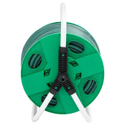 Vidaxxl enrouleur de tuyau avec kit de raccord de tuyau 0,5 50 m autoportant PVC vert - afbeelding 3