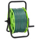 Vidaxxl enrouleur de tuyau avec kit de raccord de tuyau 0,5 20 m autoportant PVC vert