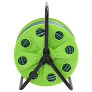Vidaxxl enrouleur de tuyau avec kit de raccord de tuyau 0,5 30 m autoportant PVC vert - afbeelding 3