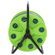 Vidaxxl enrouleur de tuyau avec kit de raccord de tuyau 0,5 50 m autoportant PVC vert - afbeelding 3