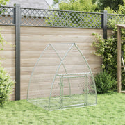 Vidaxl Rabbit Hutch 100x105x120 cm en acier galvanisé en acier de couleur - afbeelding 3