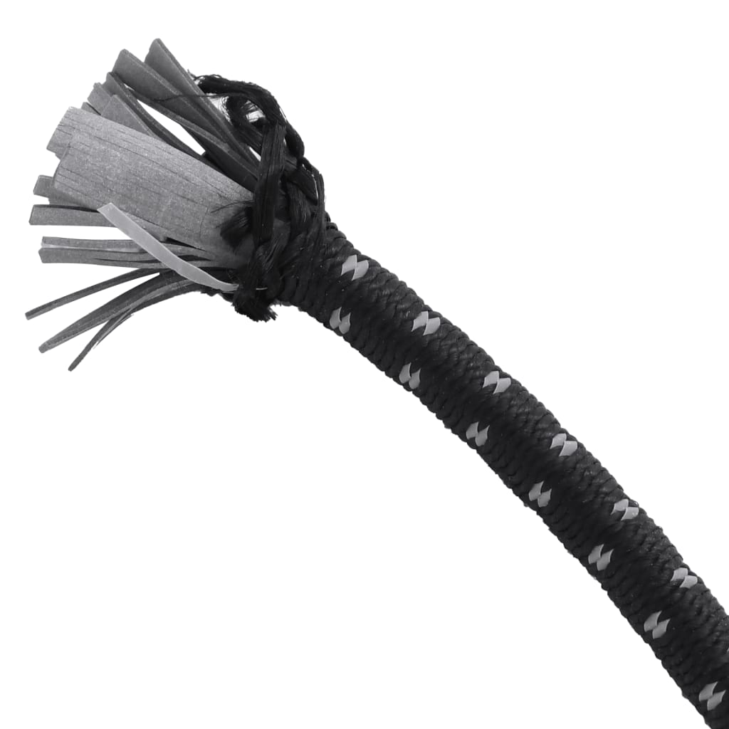 Vidaxl élastiques de tension avec bandes réfléchissantes et crochets 10 pièces 38 cm