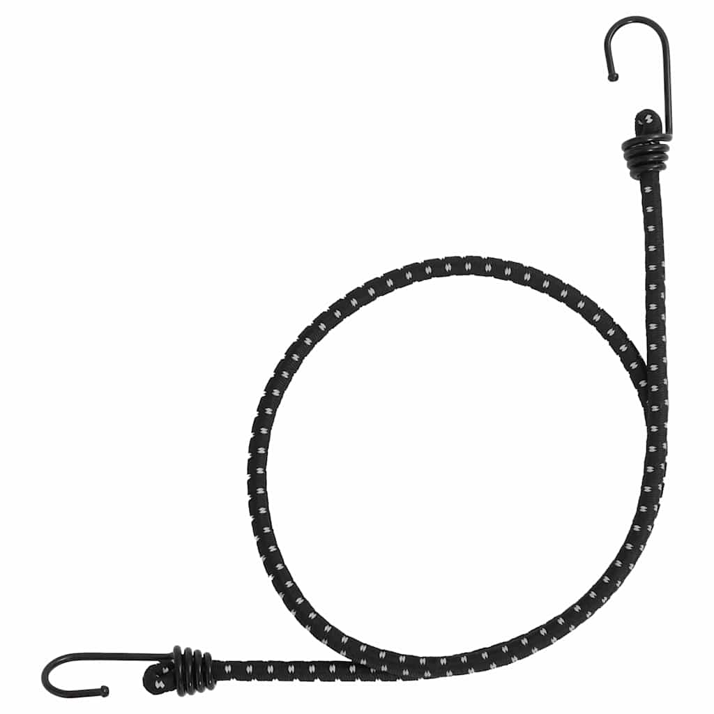 Vidaxl SPEPELASTIQUES AVEC LES LIBRES REFLACLÉS ET CORCHES 50 PC 100 CM