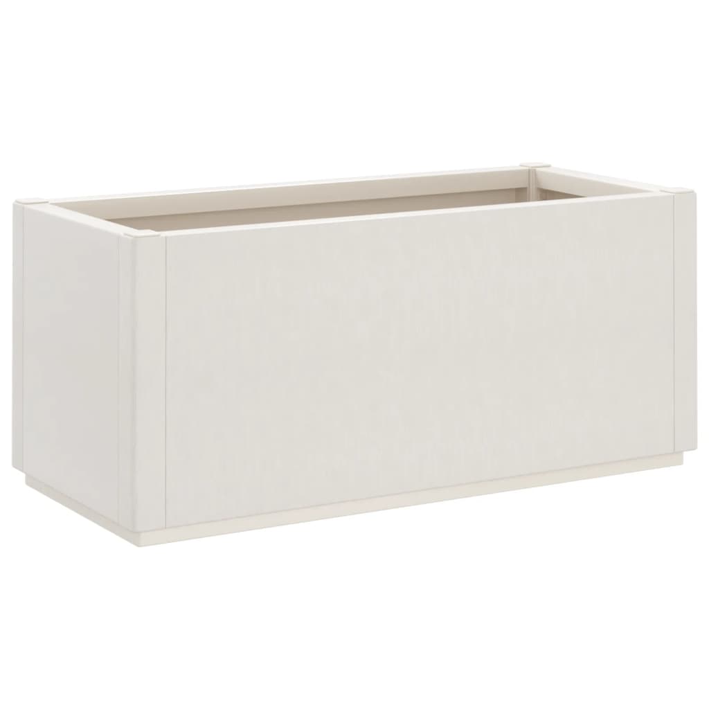 Vidaxx jardinière 80x36x35 cm polypropylène blanc