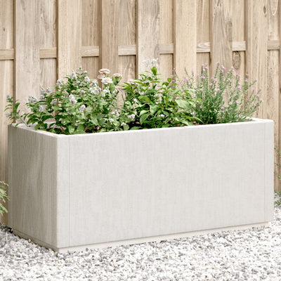 Vidaxx jardinière 80x36x35 cm polypropylène blanc