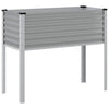 Boîte de planification Vidaxl 100x41x90 cm Gray en acier