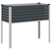 Boîte de planification Vidaxl 100x41x90 cm Anthracite en acier -colore