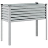 Banc de plantes Vidaxl 100x41x90 cm en acier galvanisé