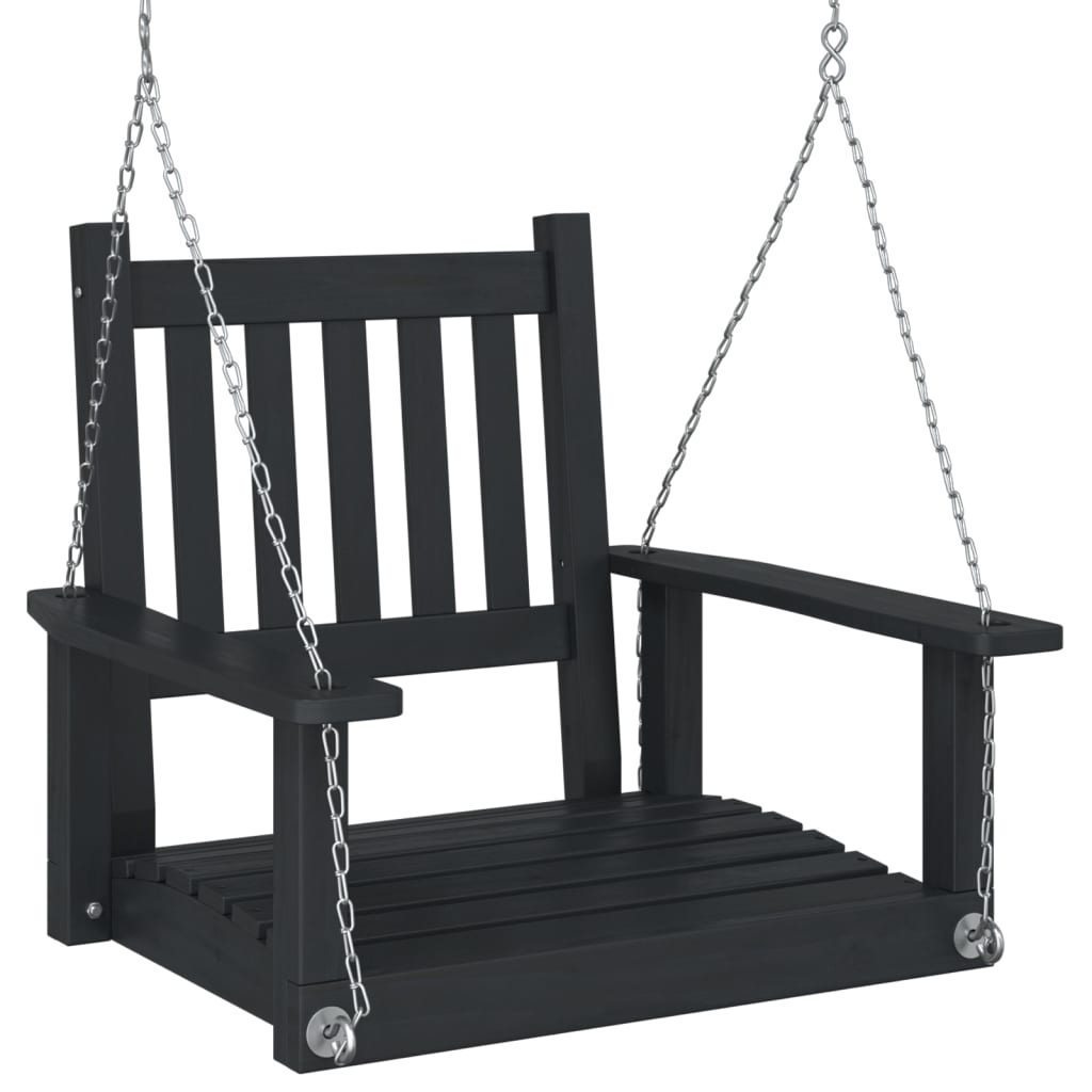 Vidaxl Garden Swing Chaid avec colliers métalliques