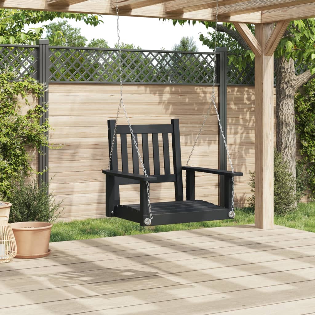 Vidaxl Garden Swing Chaid avec colliers métalliques