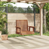 Vidaxl Garden Swing Chaid avec colliers métalliques en pin massif brun - afbeelding 3